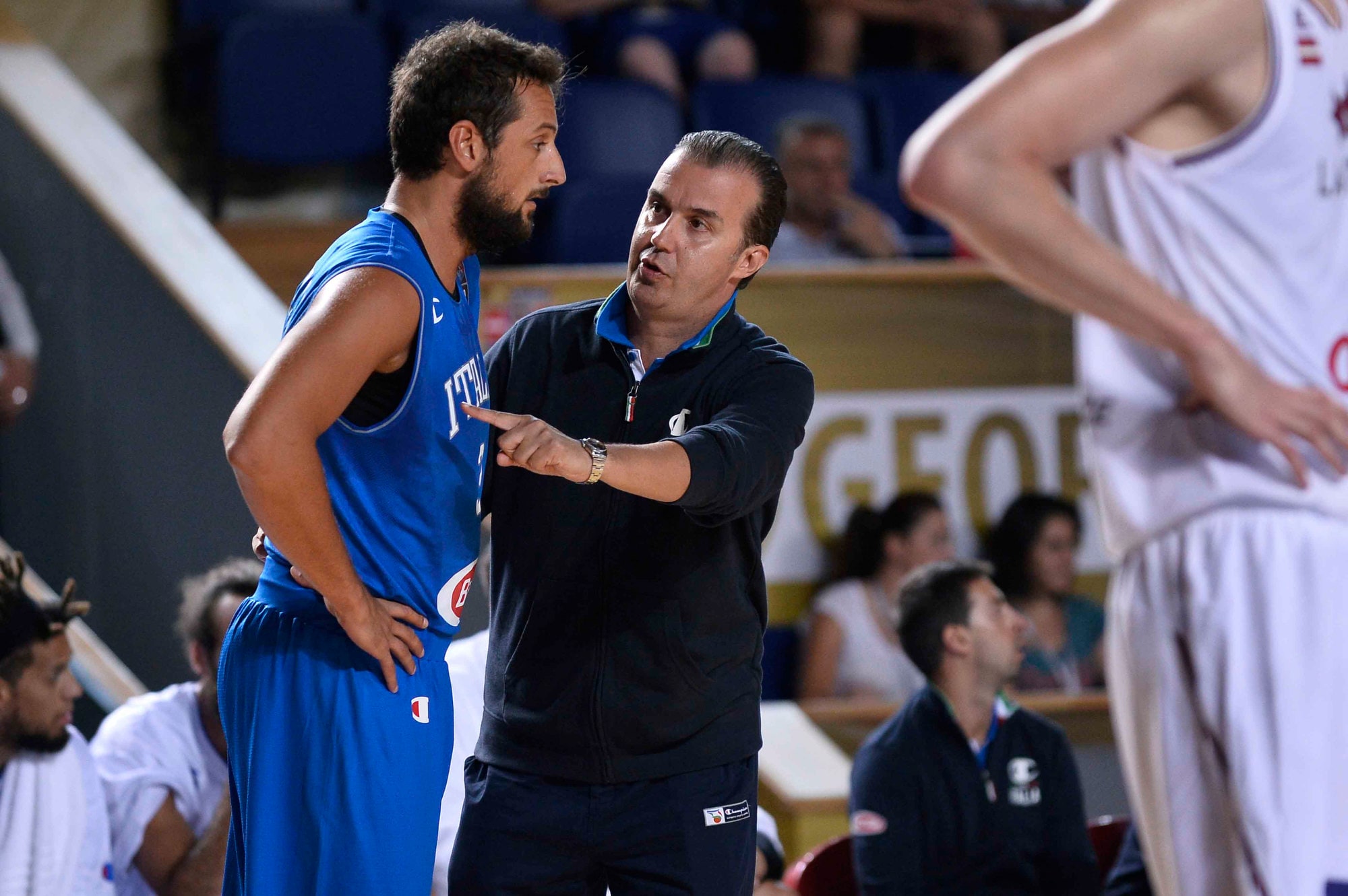 Italbasket show, Lettonia travolta