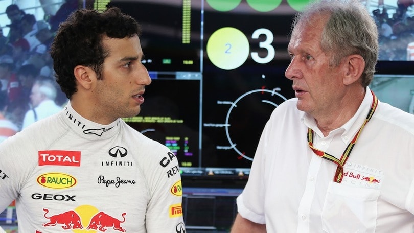 F.1, Marko: «Ricciardo, 20 posizioni in meno»