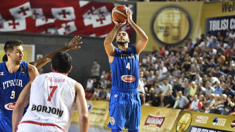 Basket, l'Italia stende la Georgia