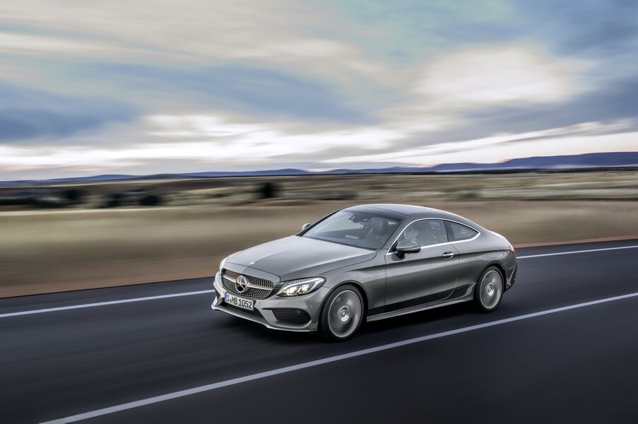 Mercedes Classe C Coupé 2016, prime immagini