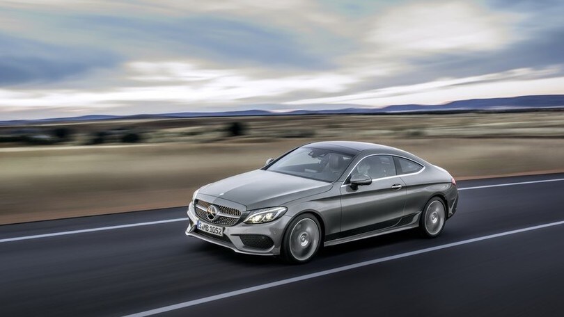 Mercedes Classe C Coupé 2016, prime immagini