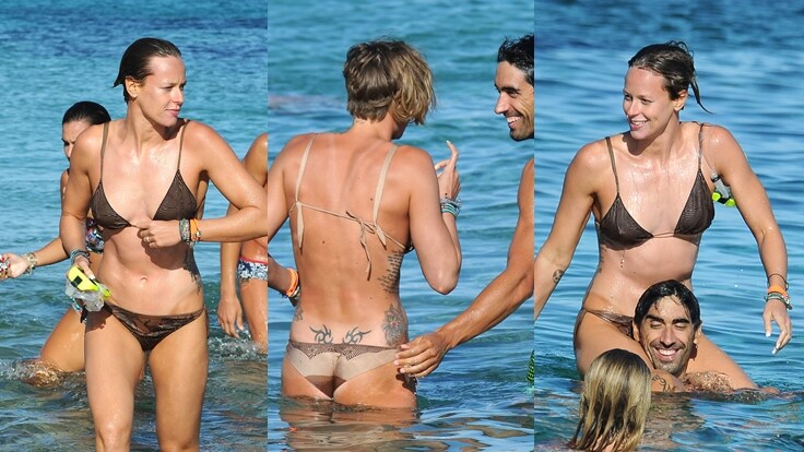 Federica Pellegrini, giochi e relax in Sardegna con Magnini