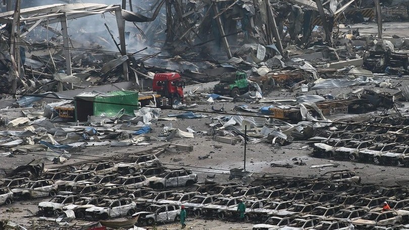 Tianjin disastro anche per le Case automobilistiche