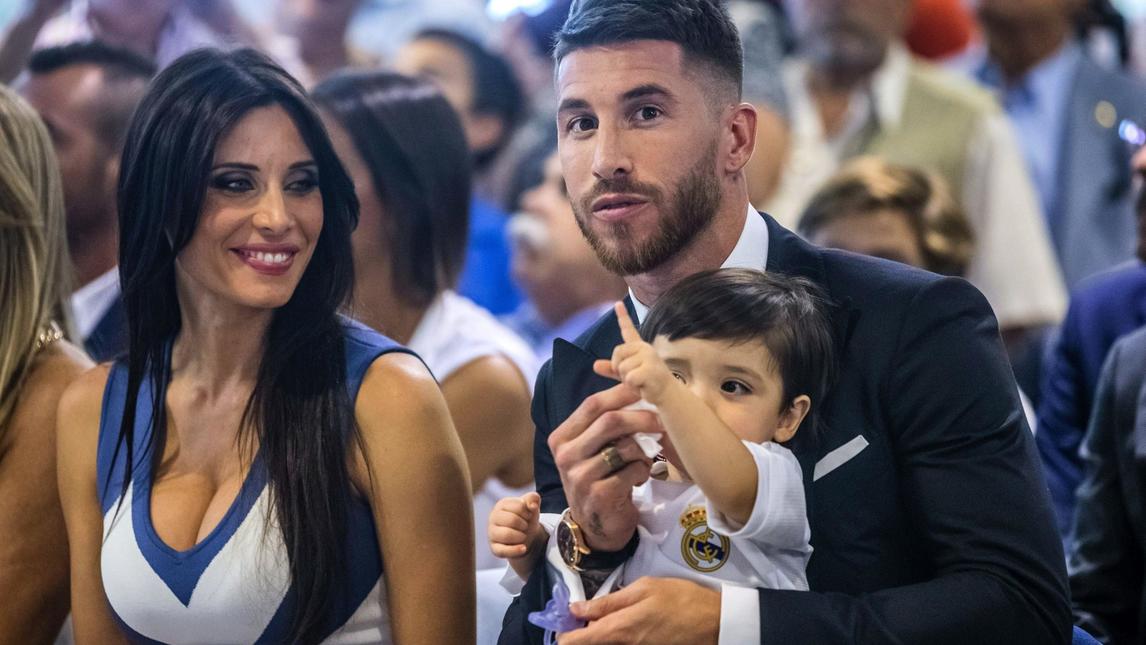 Sergio Ramos rinnova: che festa con la sua bella Pilar!