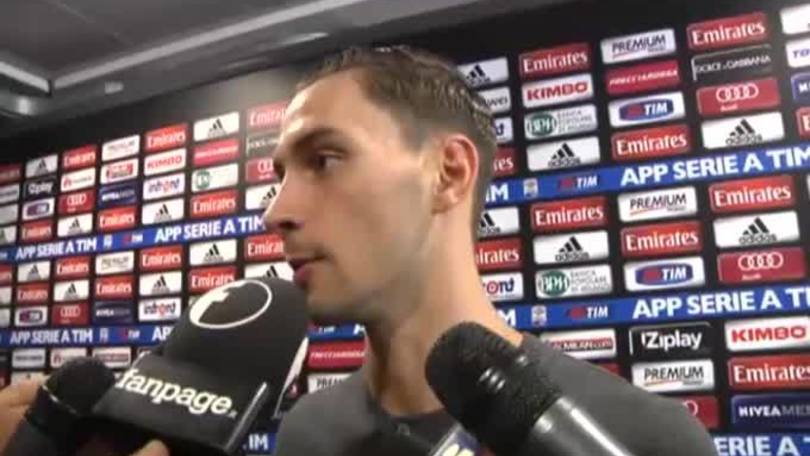 De Sciglio: "Archiviamo la gara e pensiamo a Firenze"