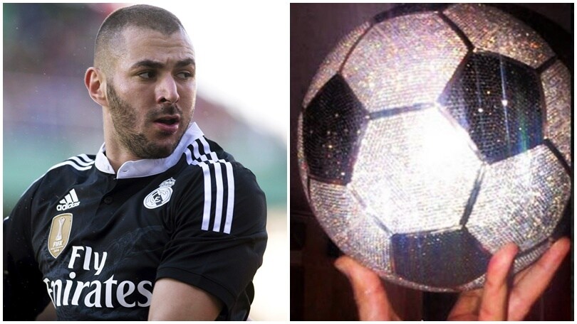 Benzema si regala un pallone...da 250.000 dollari!