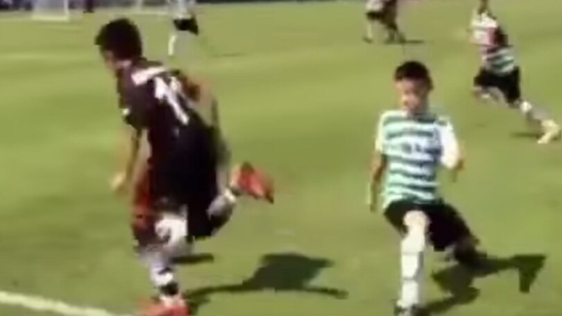 Baby fenomeno: gol pazzesco a 12 anni