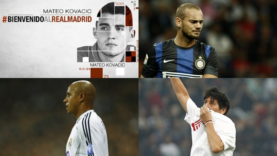 Da Kovacic a Ronaldo, ecco i 10 affari fra Inter e Real Madrid