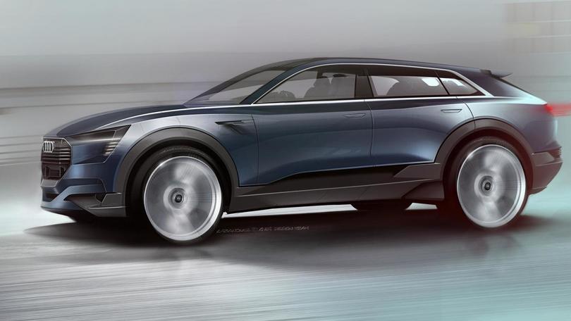 Audi e-tron quattro concept, il SUV elettrico arriva nel 2018