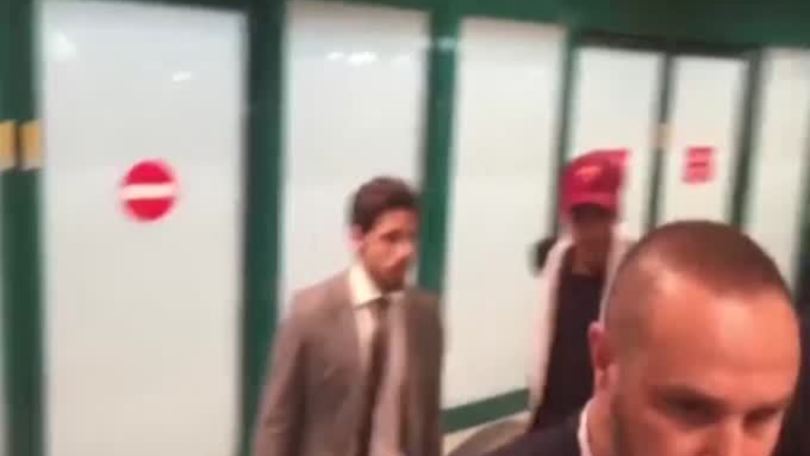 L'arrivo a Roma di Emerson Palmieri