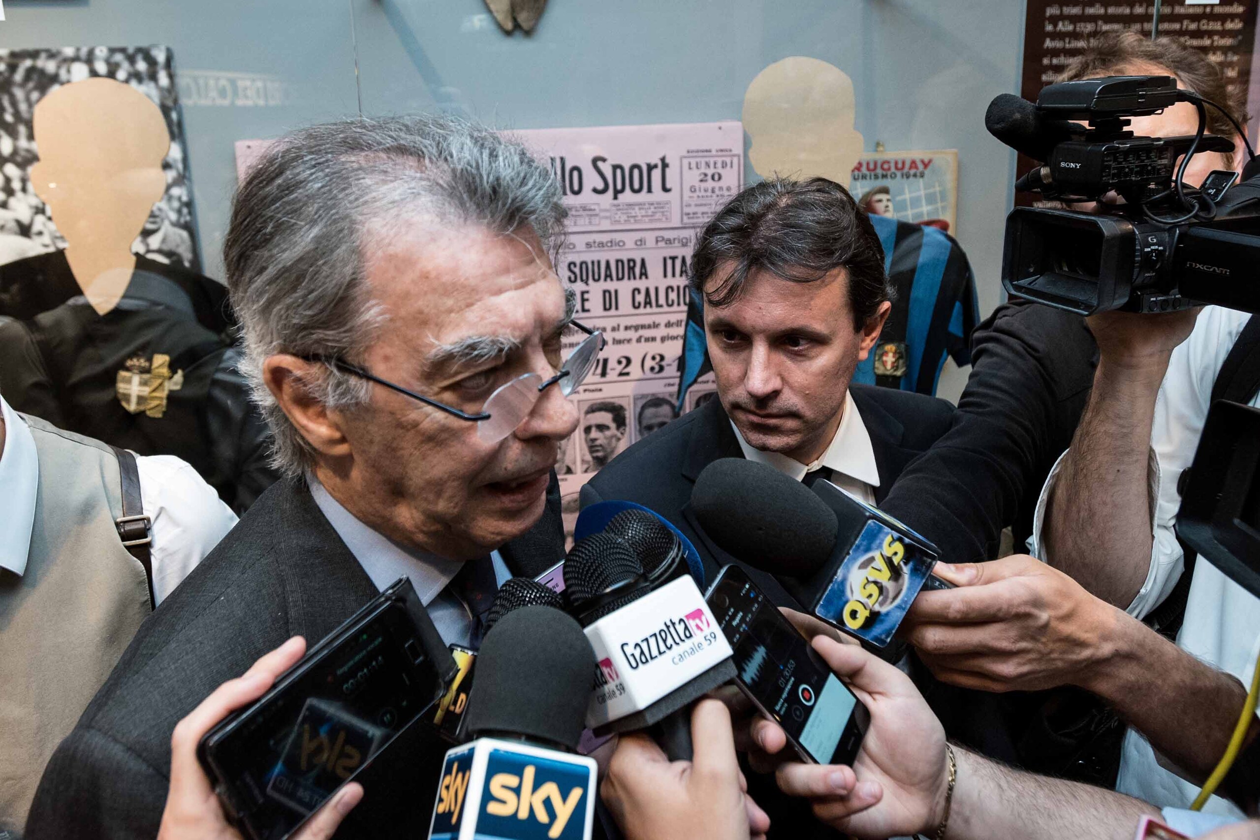 Moratti: «Inter, è presto per dire scudetto»