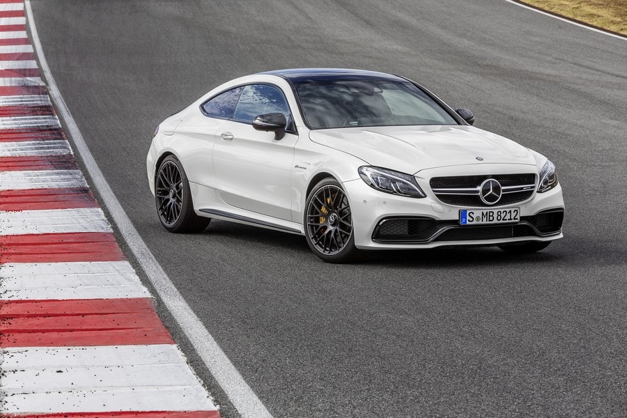 Mercedes-AMG C 63 Coupé, prime foto della "bestia"