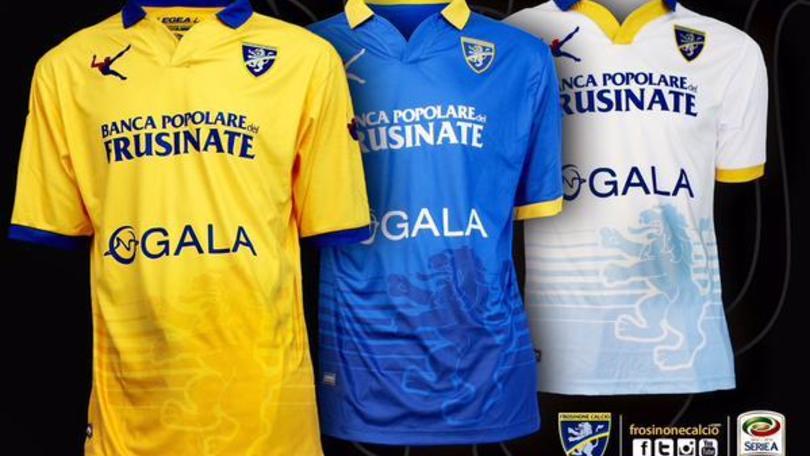 Frosinone, presentate le nuove maglie
