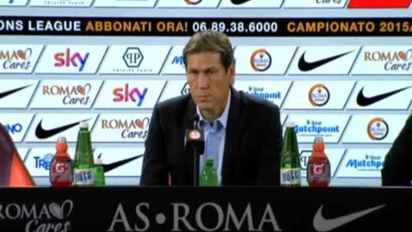 Garcia: "L'obiettivo è andare in Champions"