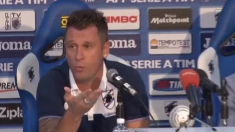 Cassano: "Mai sentito Balotelli. Non scrivete cazz...."