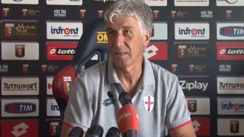 Gasperini: "Siamo in 12, non ho problemi di scelta"
