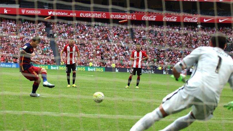 Messi sbaglia, Suarez no: Barcellona ok a Bilbao