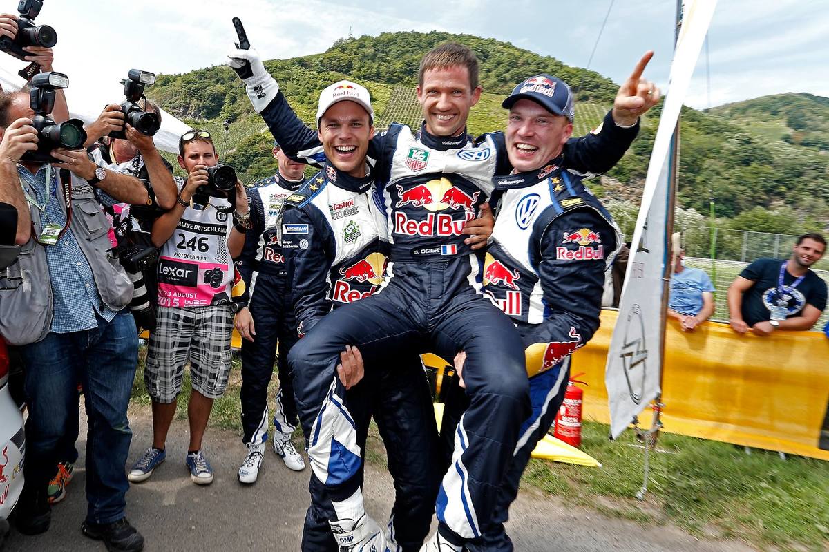 Mondiale Rally, tripletta Volkswagen in Germania