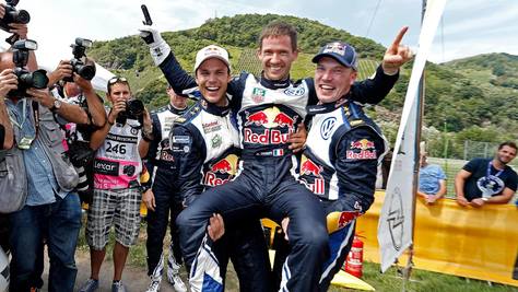 Mondiale Rally, tripletta Volkswagen in Germania