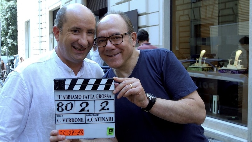Con Verdone e Albanese è Roma-Juve