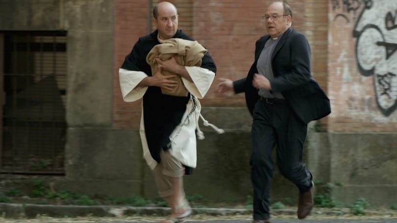 Sul set di "L'abbiamo fatta grossa" con Verdone e Albanese