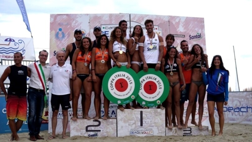 Beach volley: Caminati-Rossi vincono la Coppa Italia