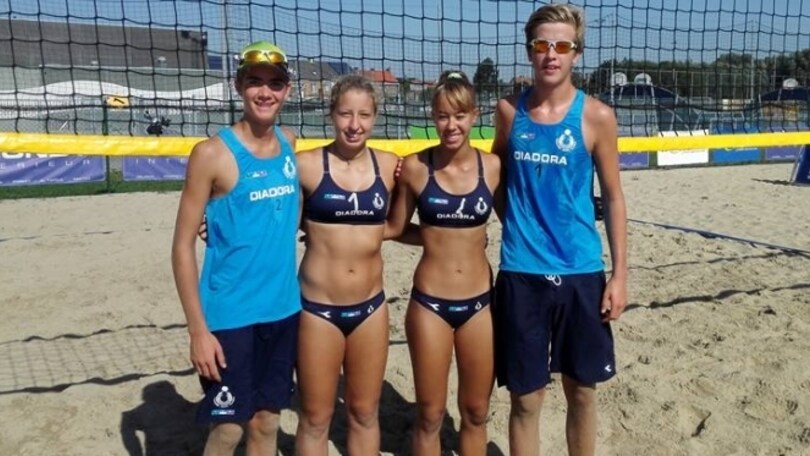 Beach Volley: Wevza U17, vincono Piccoli-Scampoli