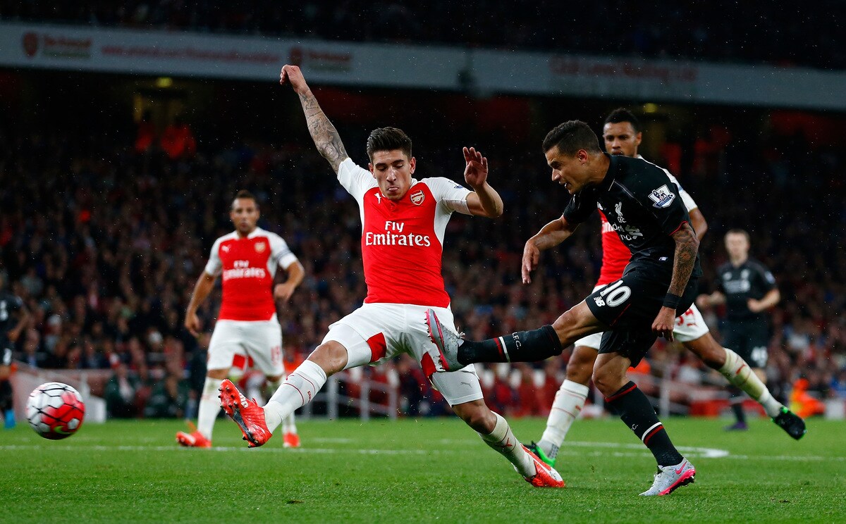 Premier League, Arsenal-Liverpool senza reti. Coutinho, traversa e palo