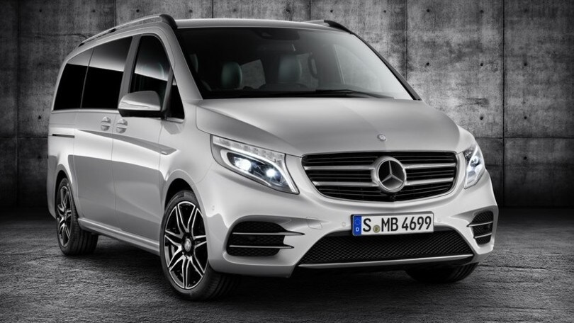 Mercedes Classe V AMG Line, il van da corsa