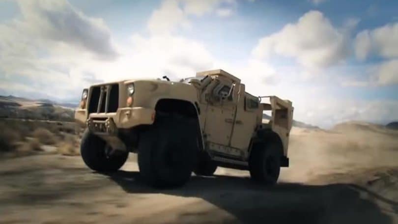 Oshkosh L-ATV, il nuovo super fuoristrada dell'esercito USA