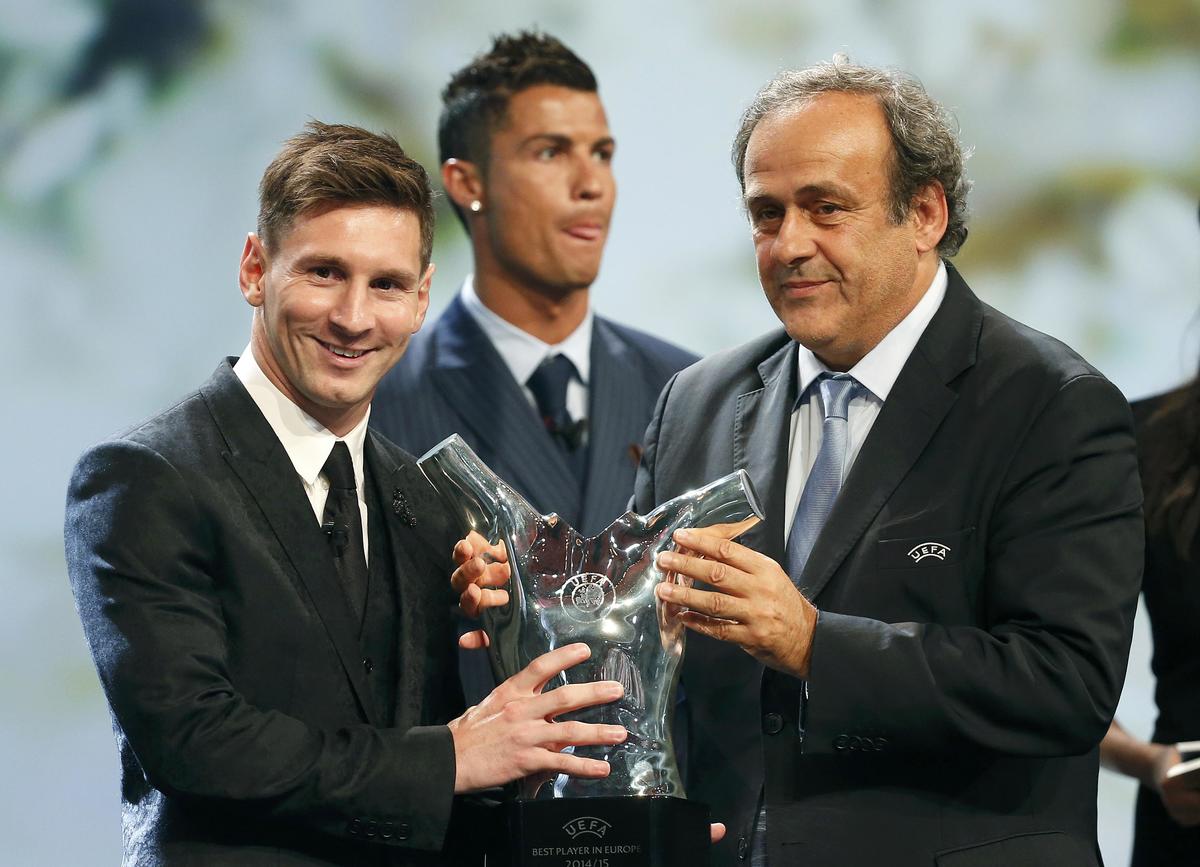 Messi conquista il "Best Uefa Player". E Ronaldo non la prende bene