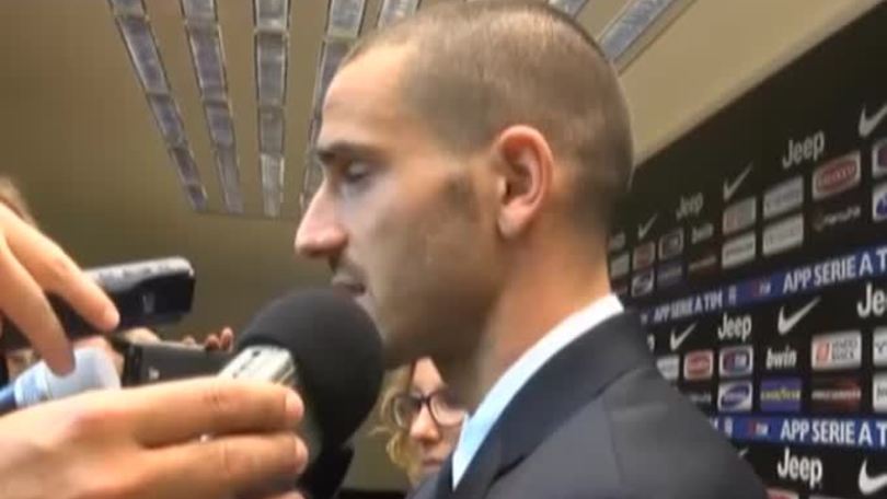 Roma-Juventus, Bonucci totem bianconero