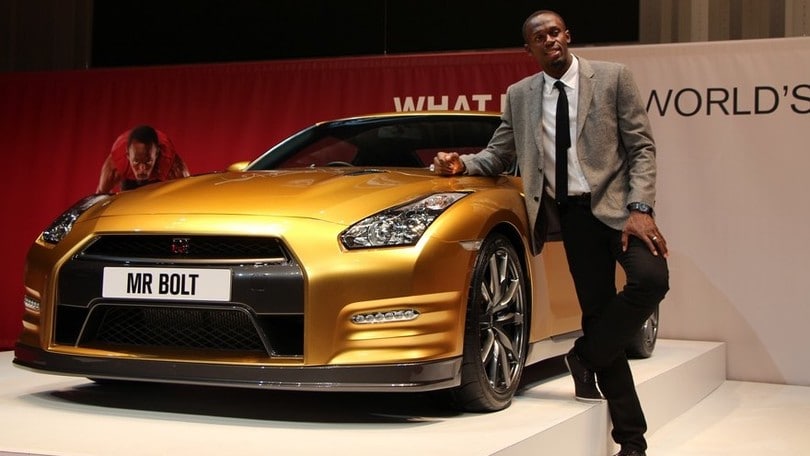 Bolt vince l'oro anche al volante