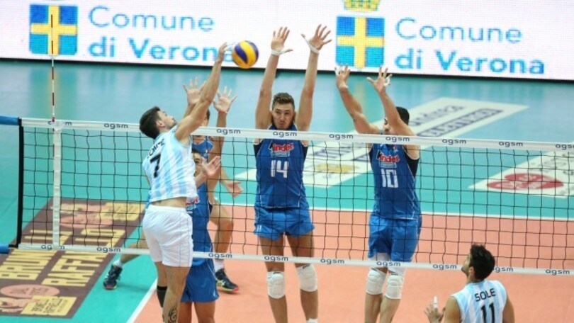 Volley: L'Argentina si prende la rivincita sull' Italia