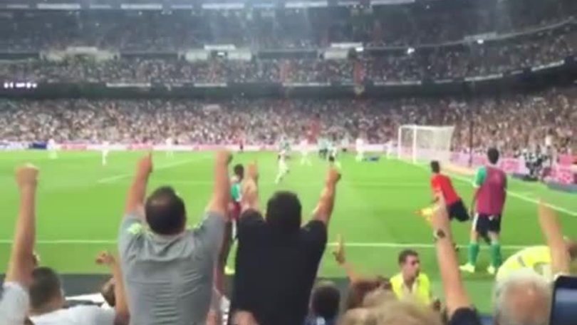 James Rodriguez, il gol visto dalla tribuna