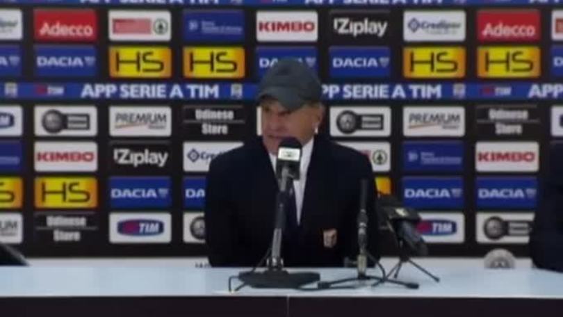 Iachini: "Complimenti ai miei ragazzi"