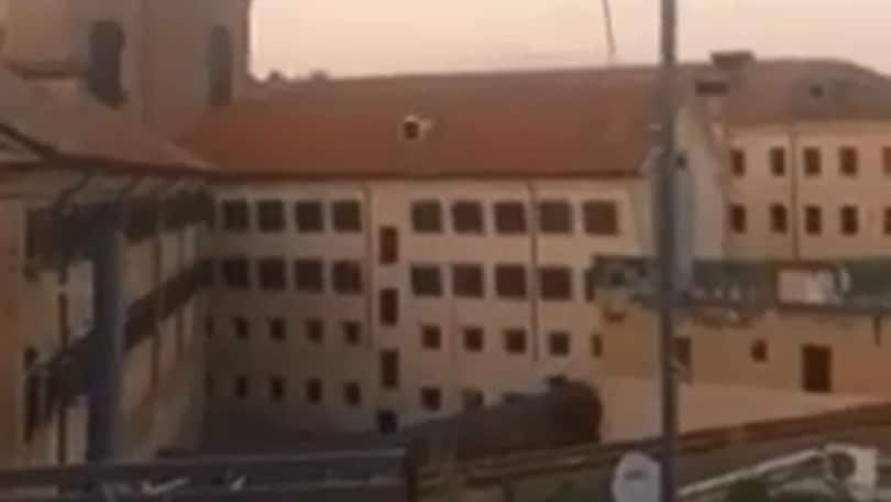 La Roma batte la Juve ed il carcere impazzisce di gioia