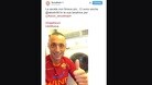 Roma, tutti i selfie per Strootman: ci sono anche Alex Britti e Baldissoni