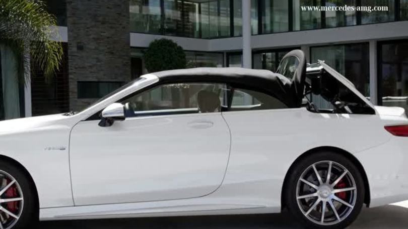 Nuova Mercedes-AMG S 63 Cabriolet, cavalli in libertà