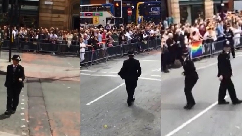 Gay Pride: poliziotta si scatena sulle note di Footloose