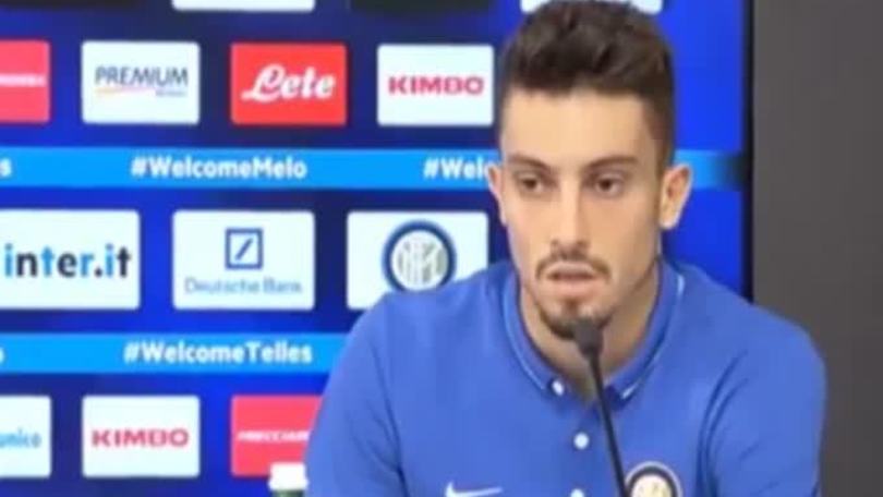 Alex Telles: "Felice di essere qui"