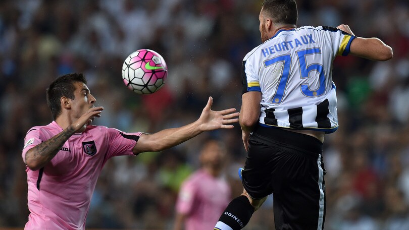 Udinese, allenamento a parte per Heurtaux