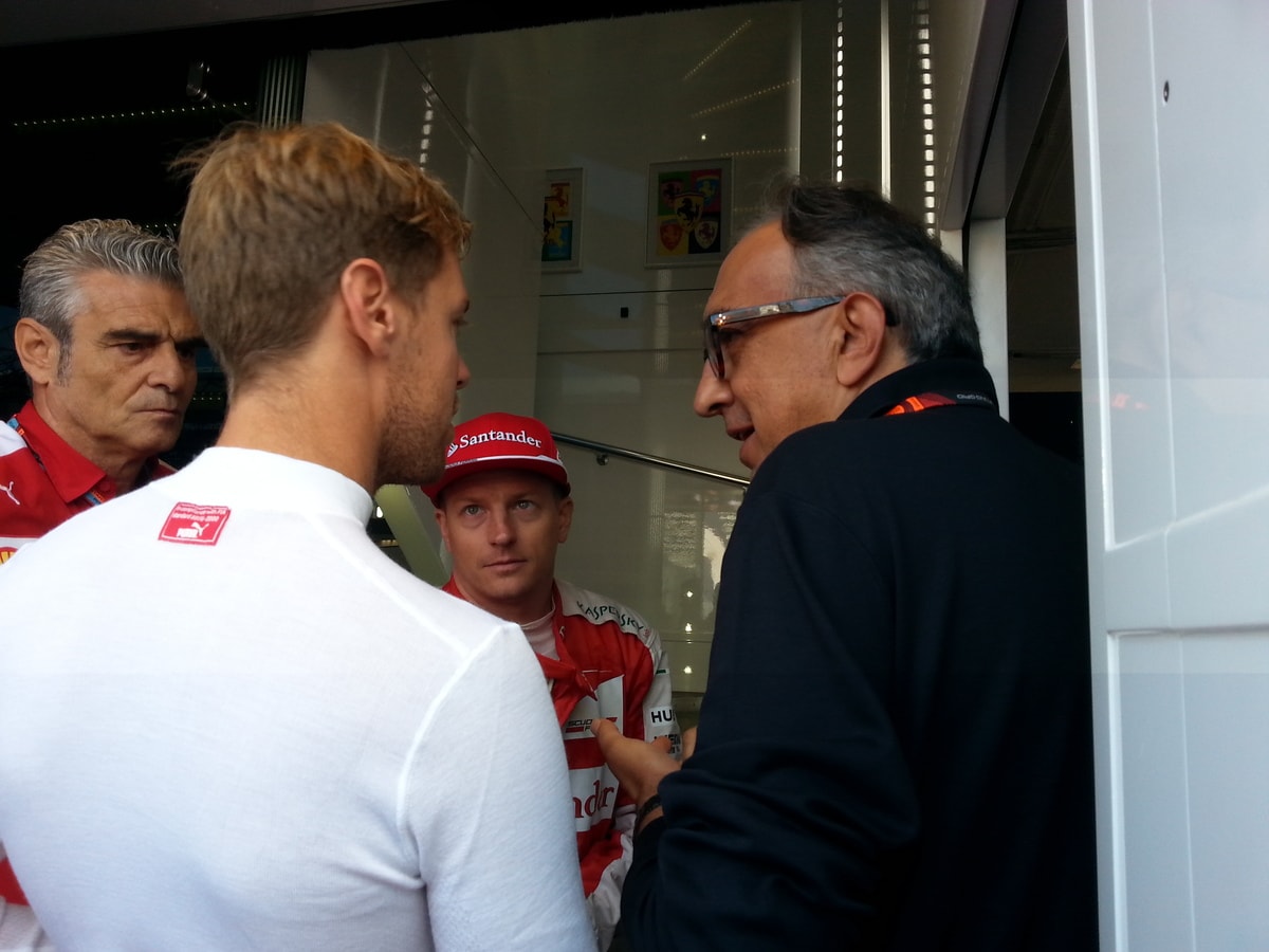 F1, Marchionne: «Raikkonen? Gli abbiamo messo pressione...»