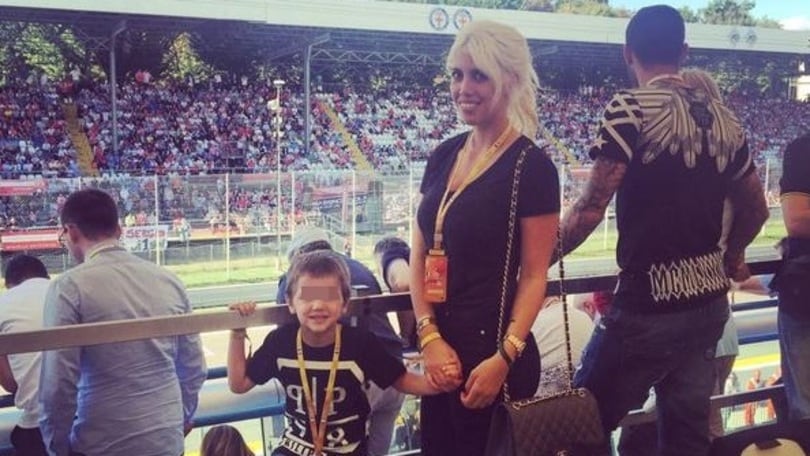 Formula 1, a Monza c'è anche Icardi con Wanda e i bambini
