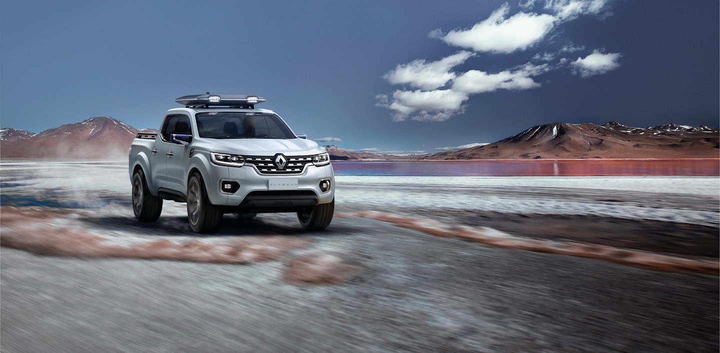 Renault Alaskan, nel 2016 il pick-up multiuso