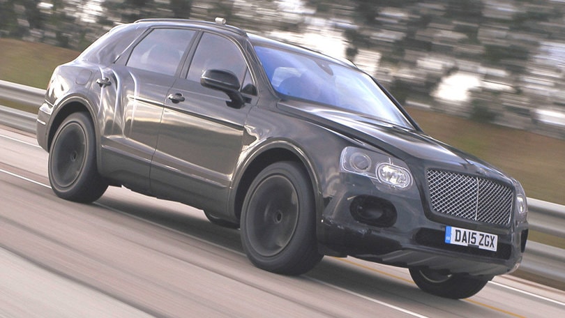 Bentley Bentayga, la sport utility da 300 orari