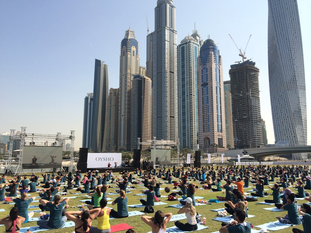 Il tour internazionale di Oysho Yoga arriva a Milano