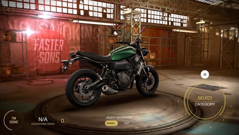 App Yamaha: la “special” te la costruisci da solo