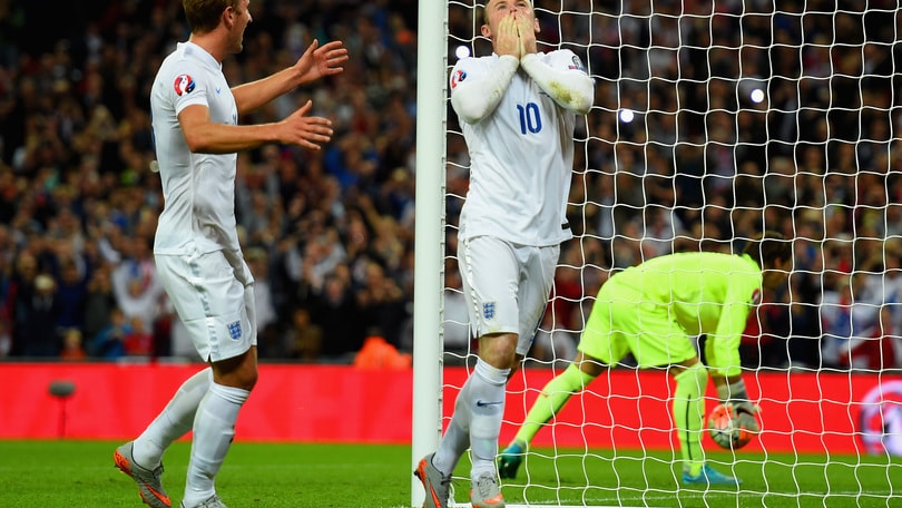 Euro 2016, Inghilterra-Svizzera 2-0: Rooney, rete da record