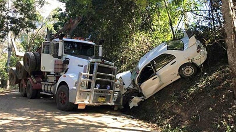 Ostberg contro camion: niente Rally Australia